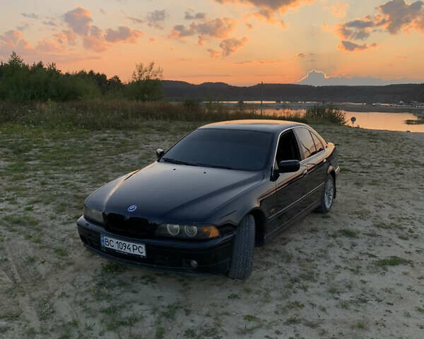 Черный БМВ 5 Серия, объемом двигателя 2.2 л и пробегом 450 тыс. км за 4400 $, фото 1 на Automoto.ua