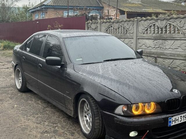 Черный БМВ 5 Серия, объемом двигателя 2.2 л и пробегом 276 тыс. км за 5600 $, фото 1 на Automoto.ua