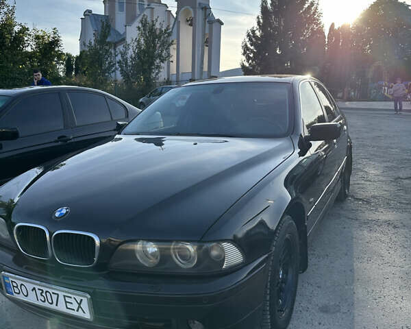 Черный БМВ 5 Серия, объемом двигателя 2.2 л и пробегом 381 тыс. км за 4800 $, фото 1 на Automoto.ua