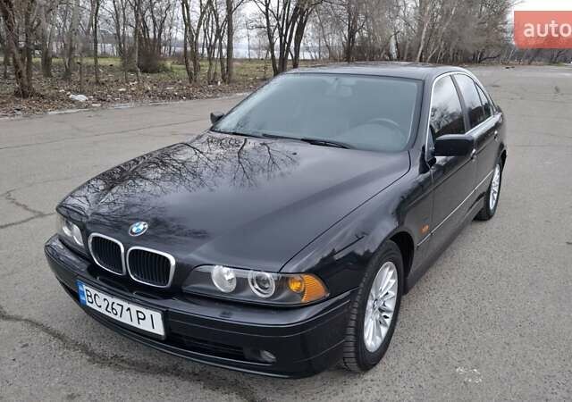 Черный БМВ 5 Серия, объемом двигателя 2.93 л и пробегом 268 тыс. км за 5900 $, фото 1 на Automoto.ua