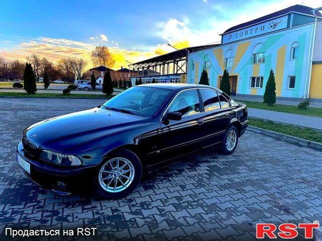 Черный БМВ 5 Серия, объемом двигателя 2 л и пробегом 358 тыс. км за 5500 $, фото 1 на Automoto.ua