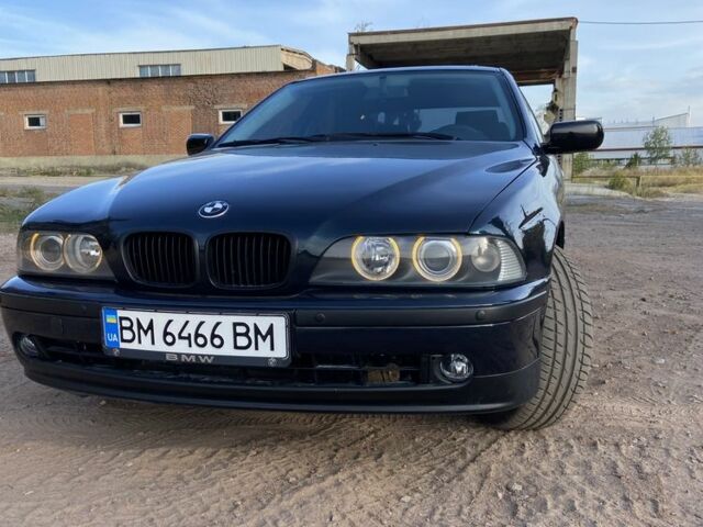 Черный БМВ 5 Серия, объемом двигателя 2.2 л и пробегом 400 тыс. км за 3800 $, фото 1 на Automoto.ua
