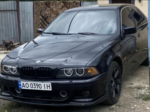 Черный БМВ 5 Серия, объемом двигателя 2 л и пробегом 350 тыс. км за 6030 $, фото 1 на Automoto.ua