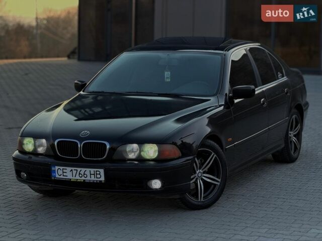 Чорний БМВ 5 Серія, об'ємом двигуна 3 л та пробігом 294 тис. км за 3999 $, фото 1 на Automoto.ua