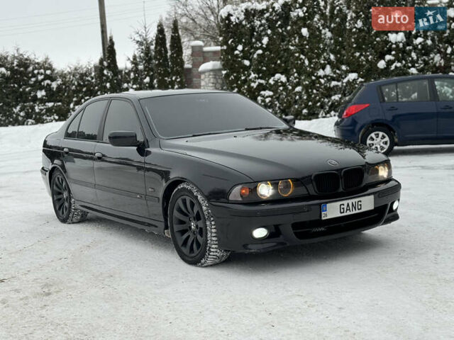 Чорний БМВ 5 Серія, об'ємом двигуна 3 л та пробігом 354 тис. км за 6950 $, фото 1 на Automoto.ua