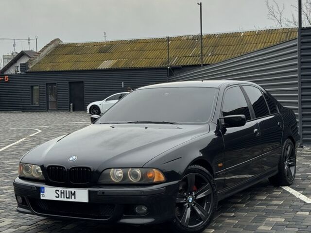 Чорний БМВ 5 Серія, об'ємом двигуна 3 л та пробігом 360 тис. км за 6900 $, фото 1 на Automoto.ua