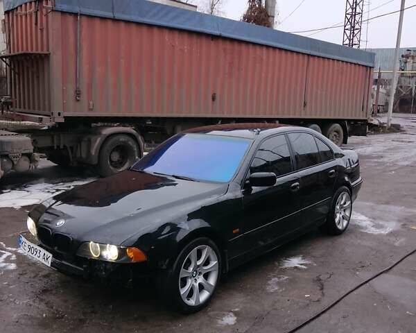 Черный БМВ 5 Серия, объемом двигателя 2.2 л и пробегом 300 тыс. км за 2500 $, фото 1 на Automoto.ua