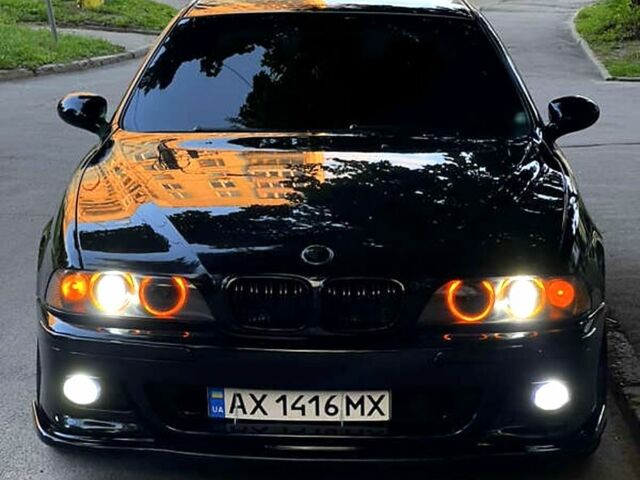 Чорний БМВ 5 Серія, об'ємом двигуна 3 л та пробігом 383 тис. км за 7900 $, фото 1 на Automoto.ua