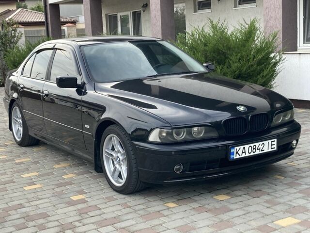 Черный БМВ 5 Серия, объемом двигателя 2.2 л и пробегом 281 тыс. км за 8700 $, фото 1 на Automoto.ua