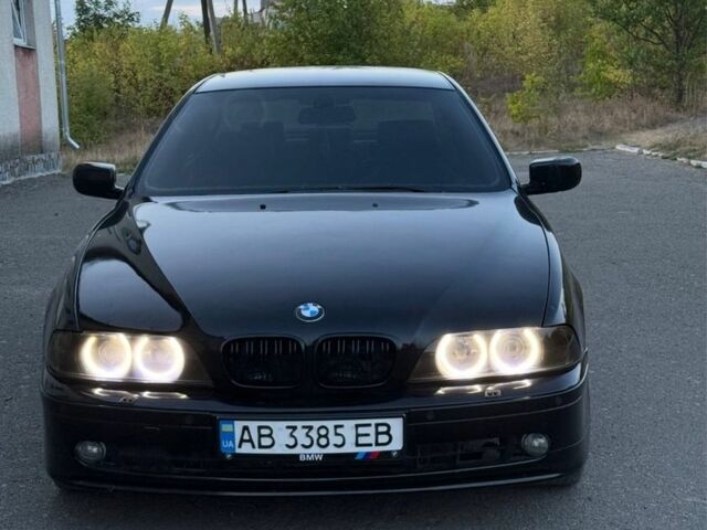 Черный БМВ 5 Серия, объемом двигателя 2.5 л и пробегом 395 тыс. км за 4999 $, фото 1 на Automoto.ua