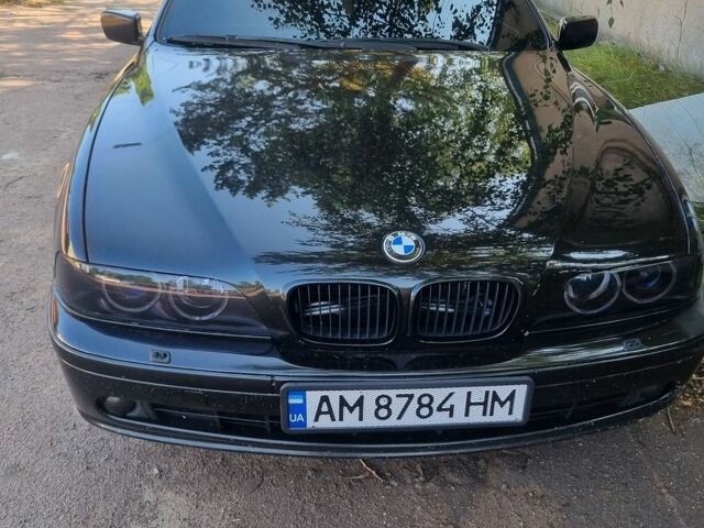 Чорний БМВ 5 Серія, об'ємом двигуна 2.5 л та пробігом 334 тис. км за 6000 $, фото 1 на Automoto.ua