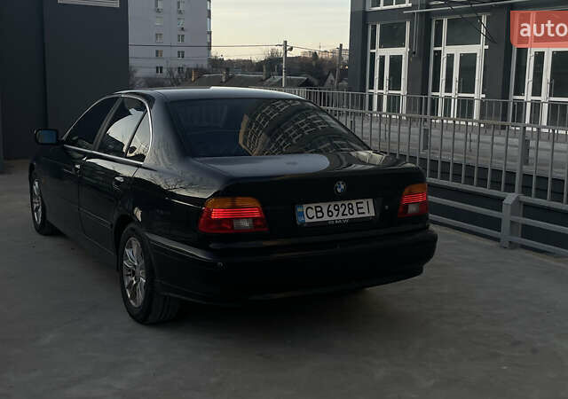 Чорний БМВ 5 Серія, об'ємом двигуна 2.2 л та пробігом 335 тис. км за 6500 $, фото 1 на Automoto.ua