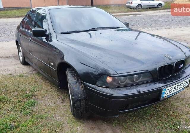 Чорний БМВ 5 Серія, об'ємом двигуна 2.17 л та пробігом 111 тис. км за 3700 $, фото 1 на Automoto.ua