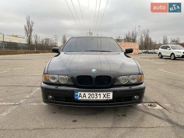 Чорний БМВ 5 Серія, об'ємом двигуна 2.93 л та пробігом 251 тис. км за 12000 $, фото 1 на Automoto.ua