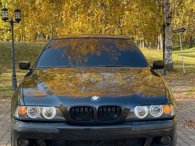 Черный БМВ 5 Серия, объемом двигателя 2.5 л и пробегом 550 тыс. км за 6300 $, фото 1 на Automoto.ua