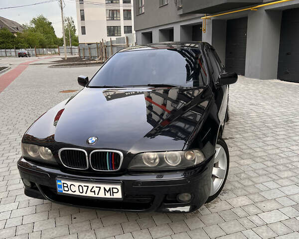 Черный БМВ 5 Серия, объемом двигателя 3 л и пробегом 346 тыс. км за 7500 $, фото 1 на Automoto.ua