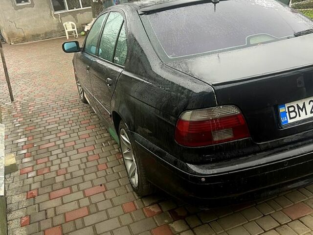 Черный БМВ 5 Серия, объемом двигателя 3 л и пробегом 200 тыс. км за 5500 $, фото 1 на Automoto.ua