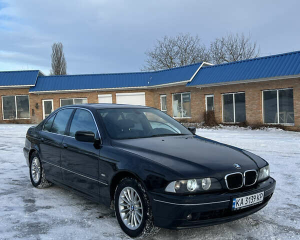 Черный БМВ 5 Серия, объемом двигателя 3 л и пробегом 324 тыс. км за 9200 $, фото 1 на Automoto.ua