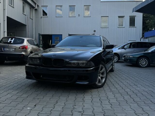 Чорний БМВ 5 Серія, об'ємом двигуна 3 л та пробігом 499 тис. км за 3999 $, фото 1 на Automoto.ua