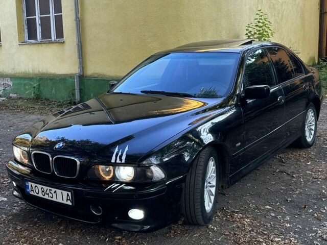 Черный БМВ 5 Серия, объемом двигателя 2.9 л и пробегом 387 тыс. км за 4700 $, фото 1 на Automoto.ua