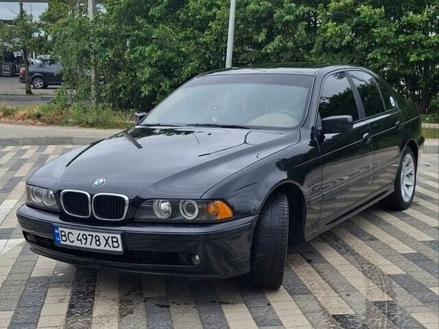 Черный БМВ 5 Серия, объемом двигателя 2.5 л и пробегом 350 тыс. км за 6750 $, фото 1 на Automoto.ua