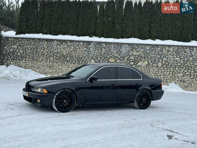 Черный БМВ 5 Серия, объемом двигателя 3 л и пробегом 402 тыс. км за 6950 $, фото 1 на Automoto.ua