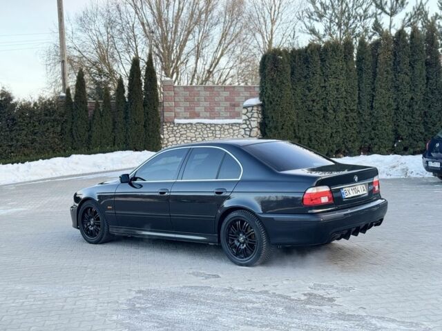 Черный БМВ 5 Серия, объемом двигателя 2.9 л и пробегом 390 тыс. км за 6950 $, фото 1 на Automoto.ua