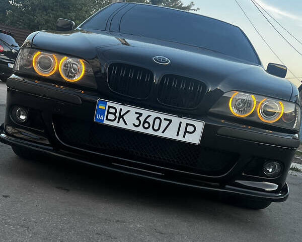 Черный БМВ 5 Серия, объемом двигателя 2.2 л и пробегом 290 тыс. км за 5850 $, фото 1 на Automoto.ua
