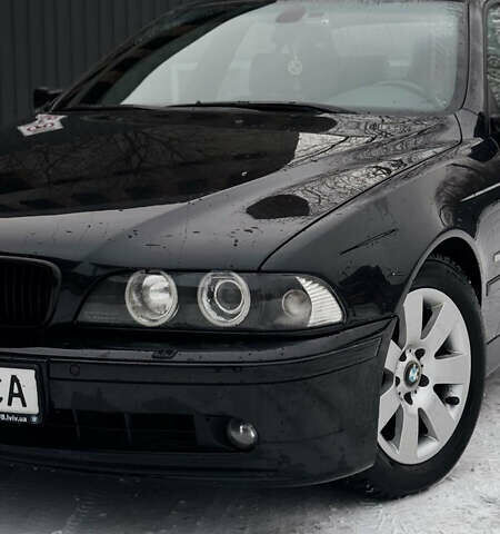 Черный БМВ 5 Серия, объемом двигателя 3 л и пробегом 316 тыс. км за 6000 $, фото 1 на Automoto.ua