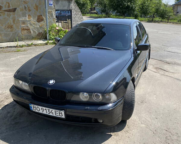 Черный БМВ 5 Серия, объемом двигателя 2.9 л и пробегом 340 тыс. км за 5900 $, фото 1 на Automoto.ua