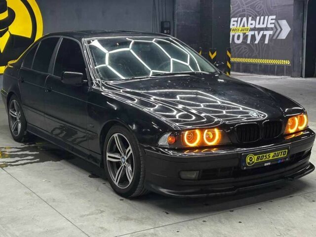 Черный БМВ 5 Серия, объемом двигателя 3 л и пробегом 450 тыс. км за 5700 $, фото 1 на Automoto.ua