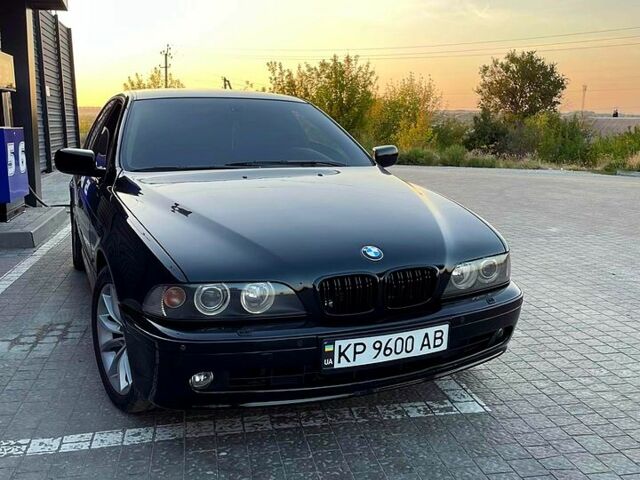 Чорний БМВ 5 Серія, об'ємом двигуна 2.2 л та пробігом 335 тис. км за 3800 $, фото 1 на Automoto.ua