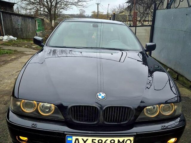 Чорний БМВ 5 Серія, об'ємом двигуна 2.5 л та пробігом 280 тис. км за 6300 $, фото 1 на Automoto.ua