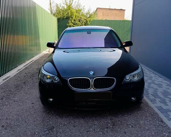 Черный БМВ 5 Серия, объемом двигателя 2.98 л и пробегом 350 тыс. км за 7100 $, фото 1 на Automoto.ua