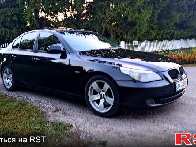 Черный БМВ 5 Серия, объемом двигателя 3 л и пробегом 305 тыс. км за 7200 $, фото 1 на Automoto.ua