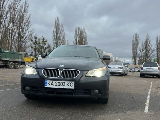 Черный БМВ 5 Серия, объемом двигателя 2.2 л и пробегом 320 тыс. км за 6700 $, фото 1 на Automoto.ua