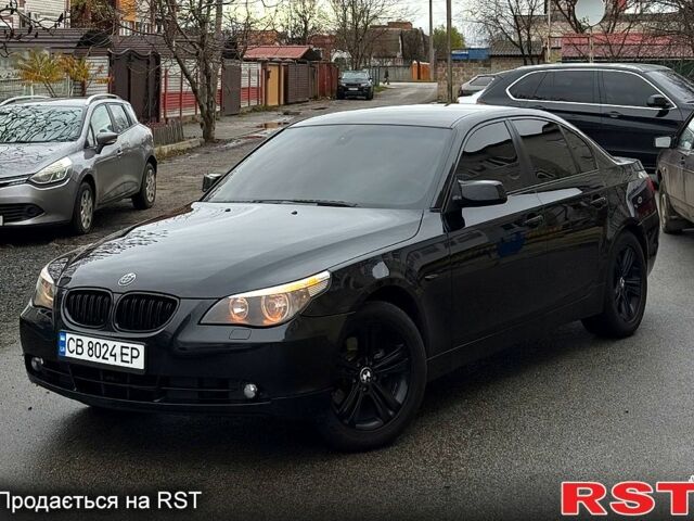 Черный БМВ 5 Серия, объемом двигателя 2.5 л и пробегом 470 тыс. км за 6900 $, фото 1 на Automoto.ua