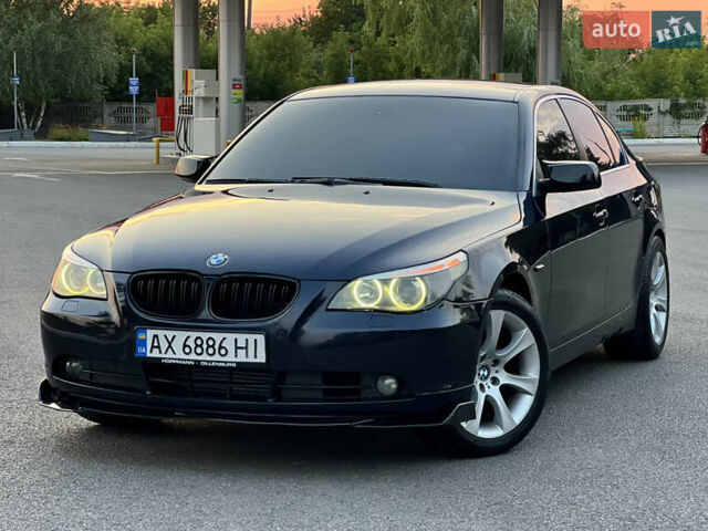 Черный БМВ 5 Серия, объемом двигателя 2.99 л и пробегом 350 тыс. км за 8900 $, фото 1 на Automoto.ua