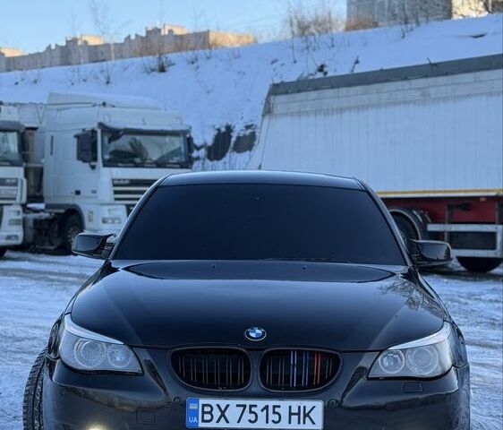 Черный БМВ 5 Серия, объемом двигателя 3 л и пробегом 434 тыс. км за 7800 $, фото 1 на Automoto.ua