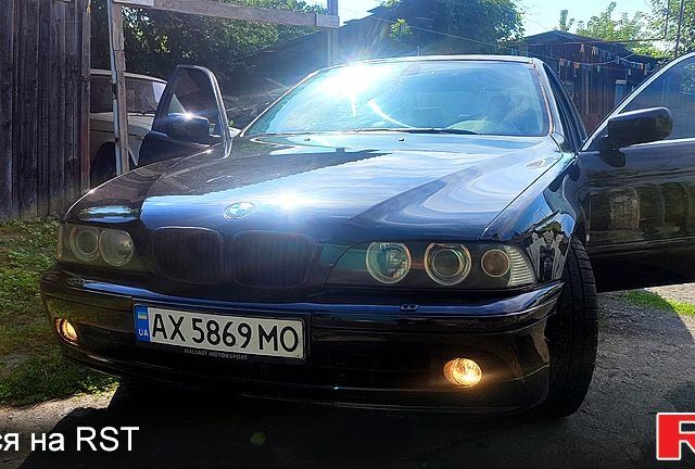 Черный БМВ 5 Серия, объемом двигателя 2.5 л и пробегом 0 тыс. км за 6500 $, фото 1 на Automoto.ua