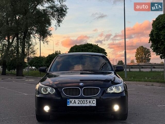 Черный БМВ 5 Серия, объемом двигателя 2.2 л и пробегом 341 тыс. км за 6200 $, фото 1 на Automoto.ua