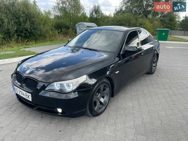 Чорний БМВ 5 Серія, об'ємом двигуна 2.99 л та пробігом 260 тис. км за 7950 $, фото 1 на Automoto.ua
