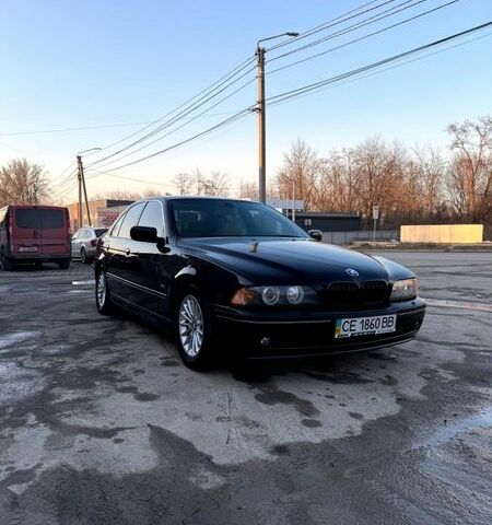 Черный БМВ 5 Серия, объемом двигателя 3 л и пробегом 350 тыс. км за 7000 $, фото 1 на Automoto.ua