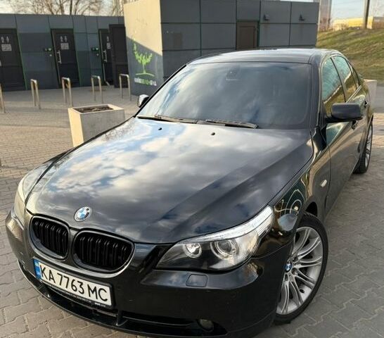 Чорний БМВ 5 Серія, об'ємом двигуна 2.98 л та пробігом 388 тис. км за 7499 $, фото 1 на Automoto.ua