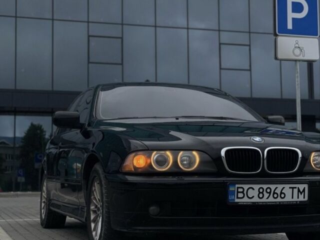 Черный БМВ 5 Серия, объемом двигателя 2.5 л и пробегом 300 тыс. км за 3500 $, фото 1 на Automoto.ua
