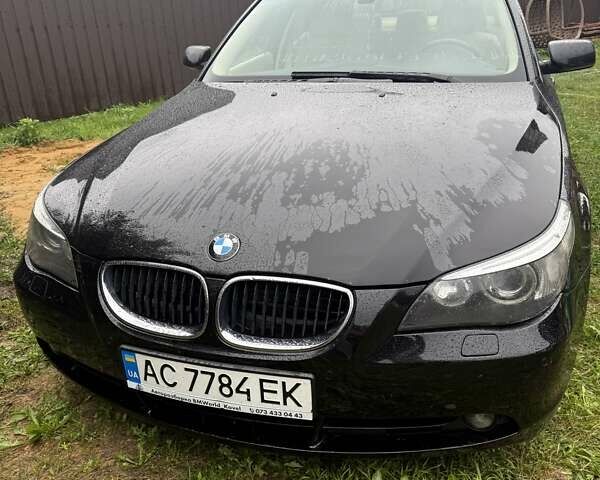 Чорний БМВ 5 Серія, об'ємом двигуна 2.99 л та пробігом 250 тис. км за 7800 $, фото 1 на Automoto.ua