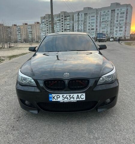 Черный БМВ 5 Серия, объемом двигателя 3 л и пробегом 400 тыс. км за 7500 $, фото 1 на Automoto.ua
