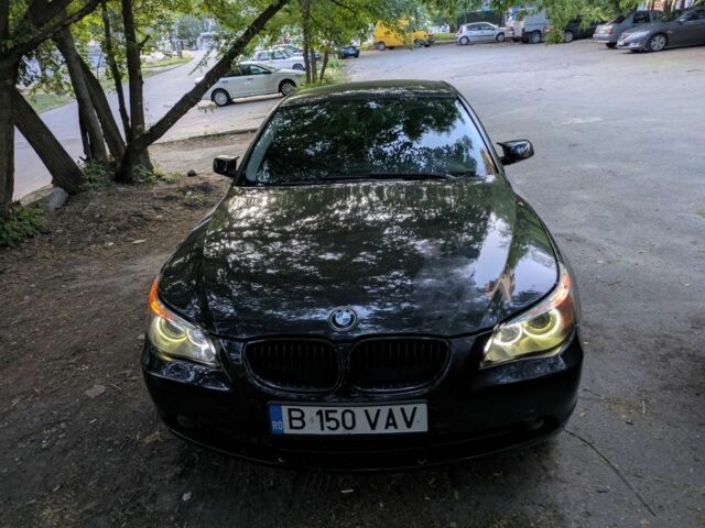 Черный БМВ 5 Серия, объемом двигателя 2 л и пробегом 290 тыс. км за 4477 $, фото 1 на Automoto.ua