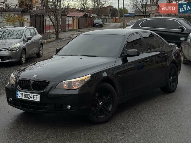 Чорний БМВ 5 Серія, об'ємом двигуна 2 л та пробігом 470 тис. км за 6900 $, фото 1 на Automoto.ua