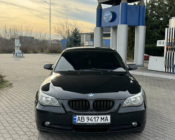 Чорний БМВ 5 Серія, об'ємом двигуна 2.5 л та пробігом 388 тис. км за 7500 $, фото 1 на Automoto.ua
